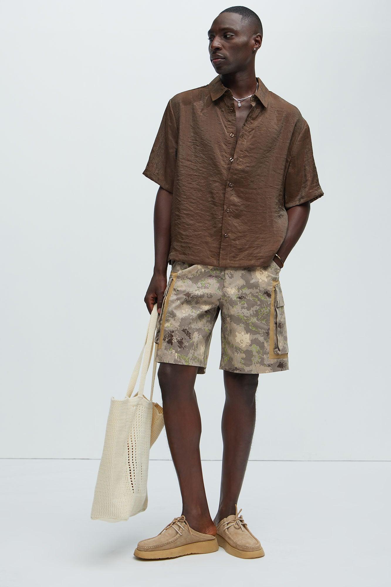Sandy Camo Shorts - Camouflage Product Image