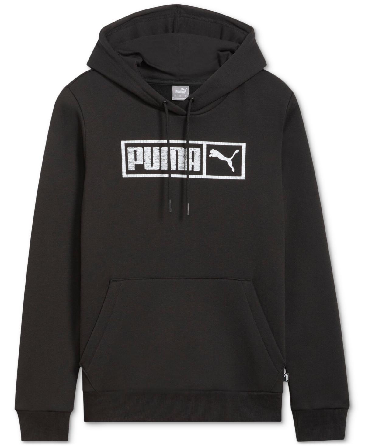 Puma Womens Bar Up Logo Pullover Hoodie Product Image
