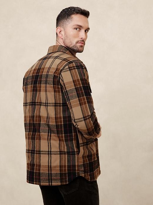 Plaid Shirt Jacket Product Image