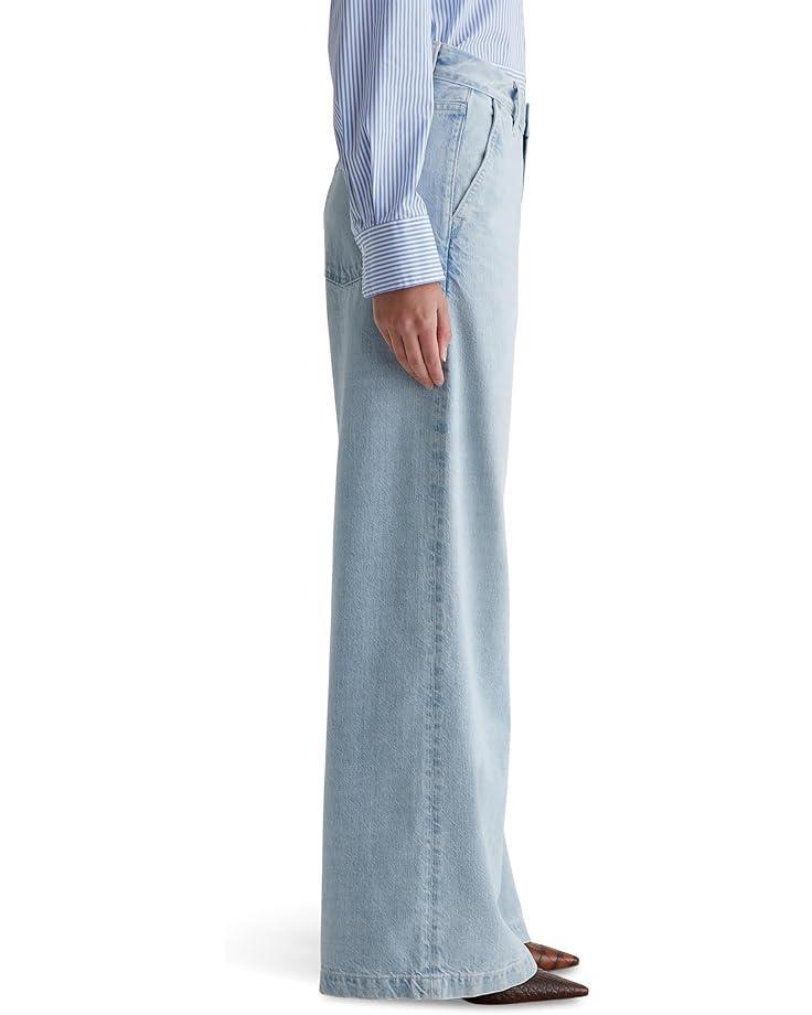 Stella Mid Rise Ankle Palazzo Jeans in Aries Product Image