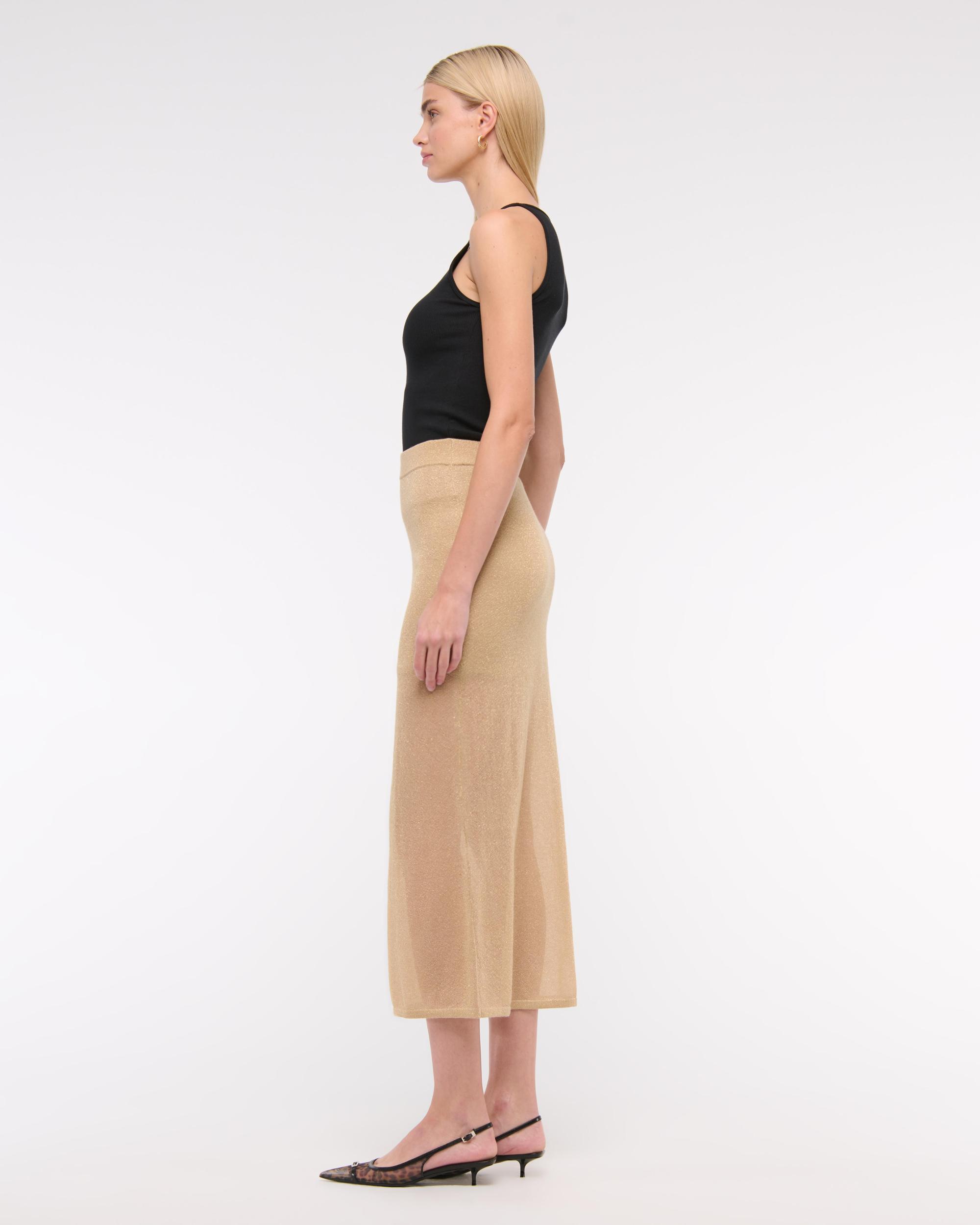 Sweater Maxi Skirt Product Image