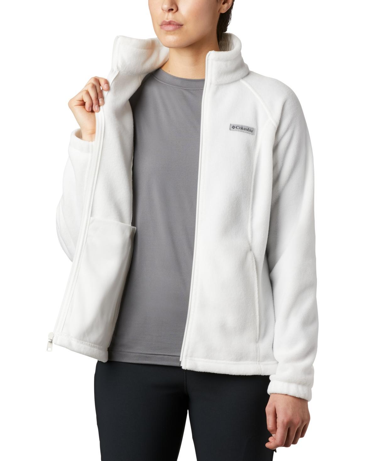Womens Columbia Benton Springs Zip-Front Fleece Jacket Columbia Blue Product Image