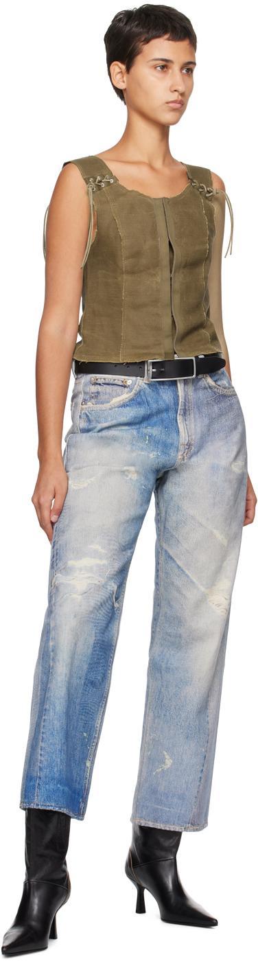 RAG & BONE Silver Boyfriend Belt In Slvr Product Image