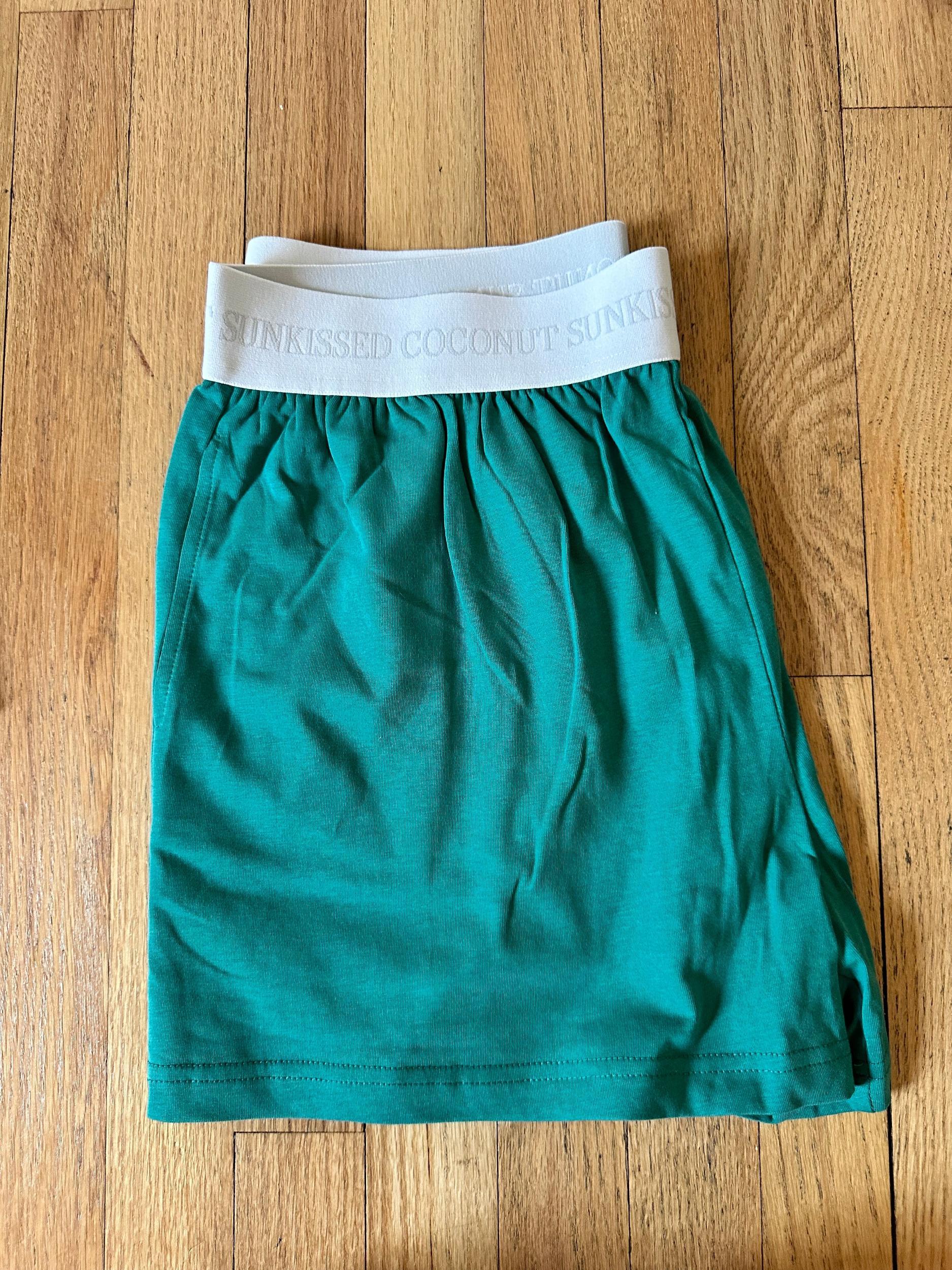 Italian Purple Basic Watercolor Shorts Product Image