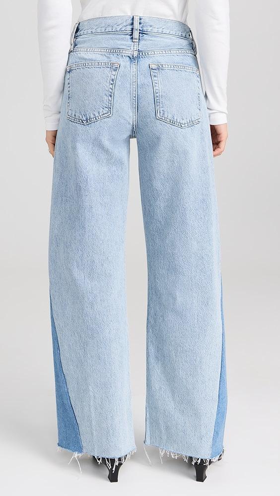 FRAME Le Baggy Palazzo Outseam Insert Jeans | Shopbop Product Image