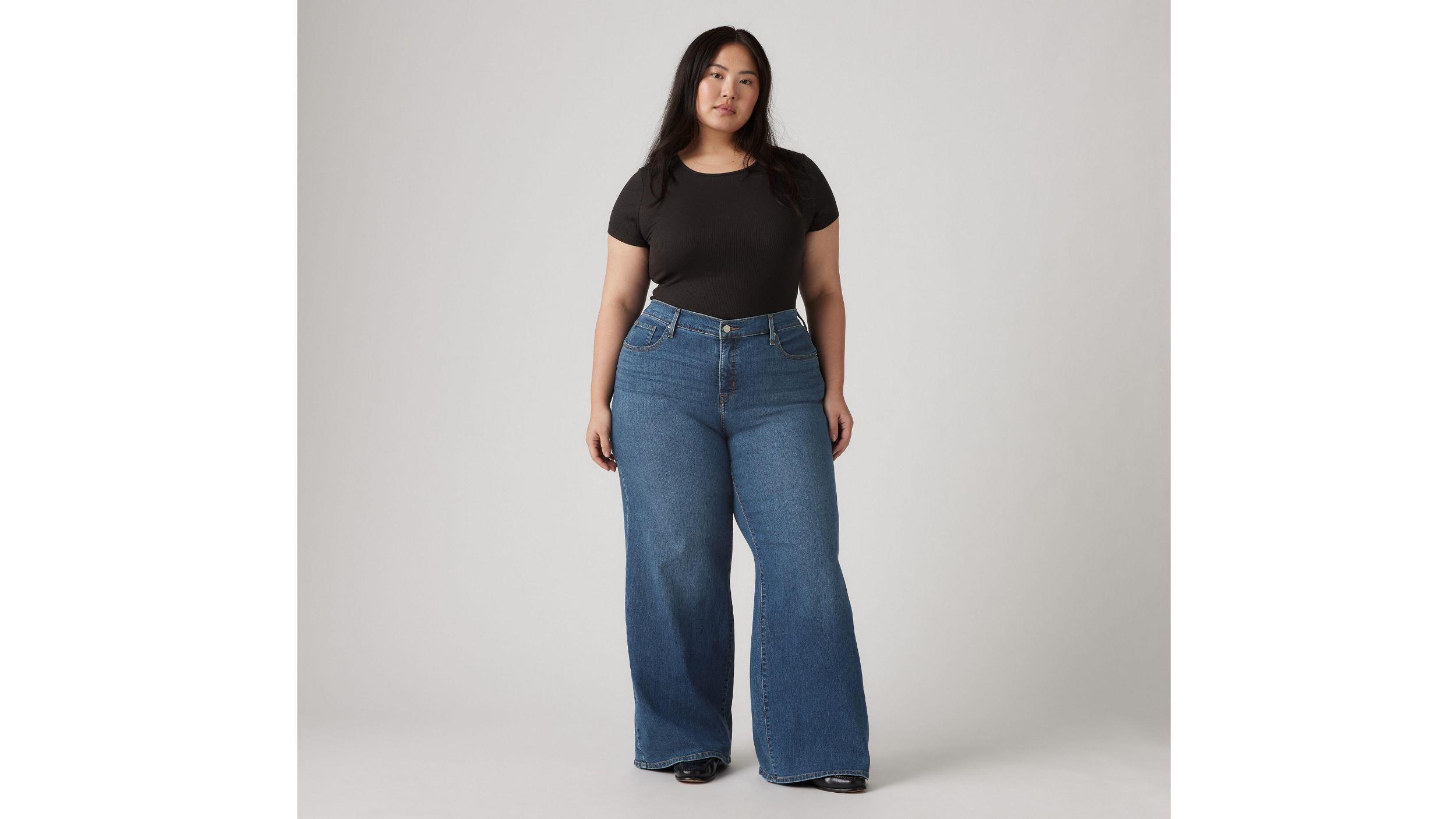 318 Shaping Wide Leg Women's Jeans (Plus Size) Product Image