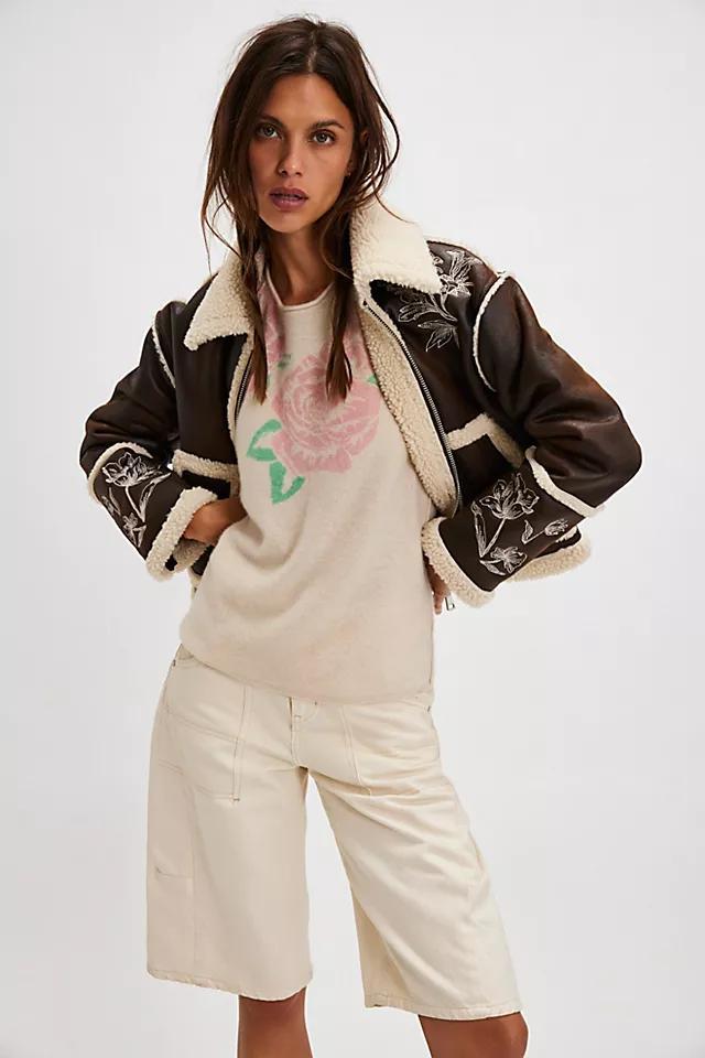 We The Free Cashmere Muscle Sweater Product Image