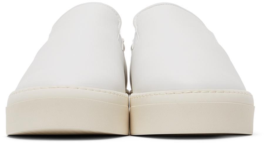 THE ROW Logo Casual Sneakers In White Product Image