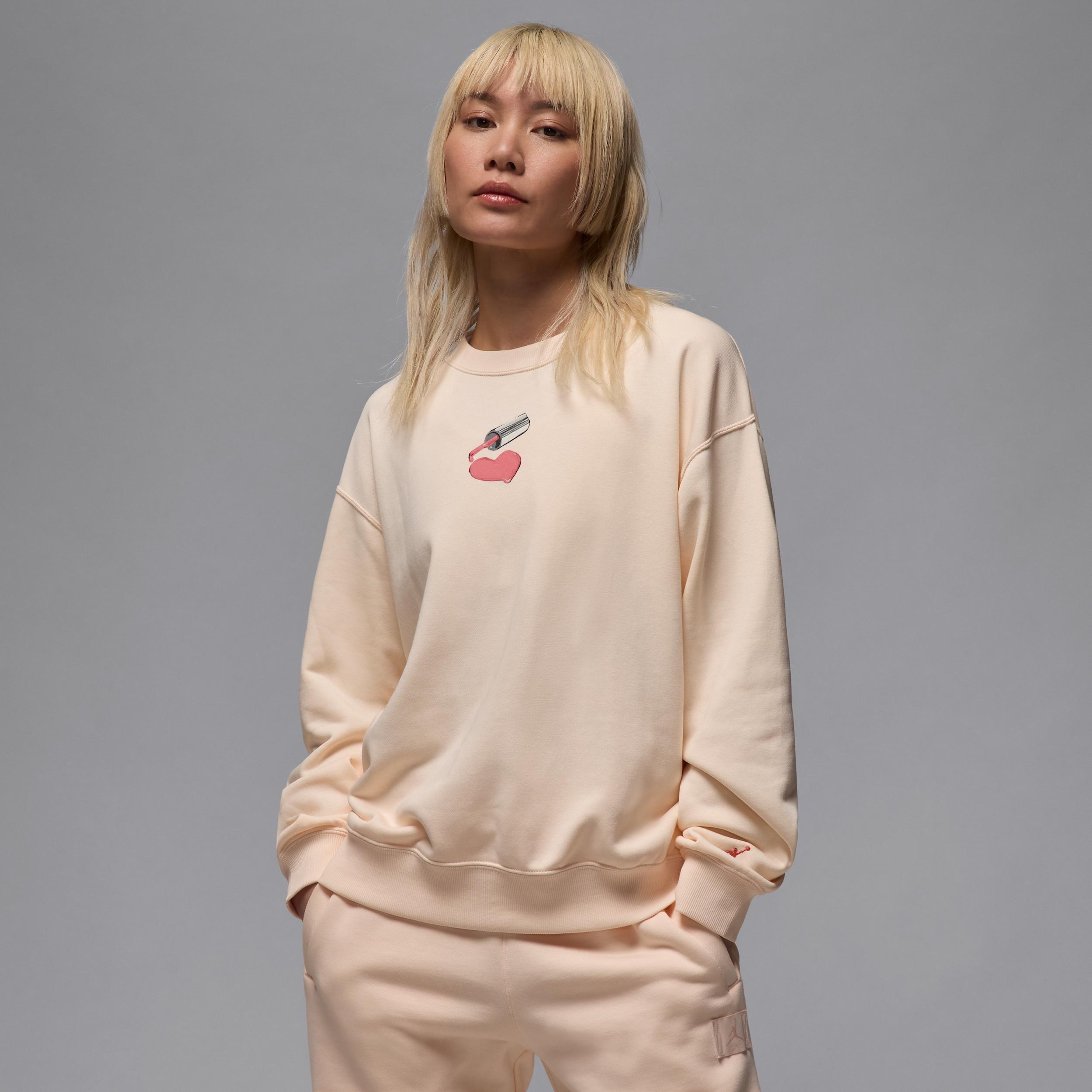 Women's Jordan Brooklyn Fleece Crew-Neck Sweatshirt Product Image
