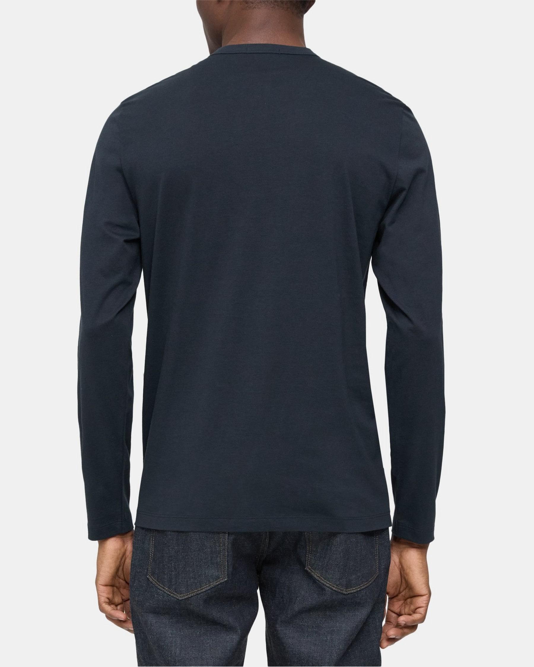 Essential Henley Shirt in Organic Cotton Product Image