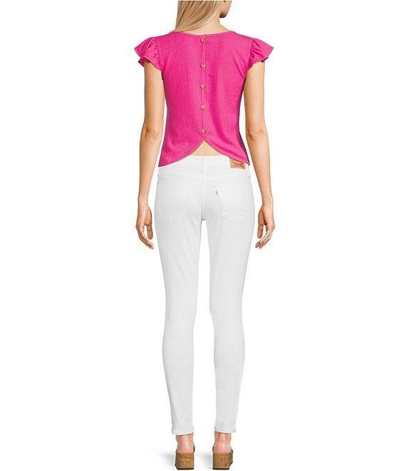 Levi's® 311 Shaping Mid Rise Ankle Straight Hem Skinny Jeans Product Image