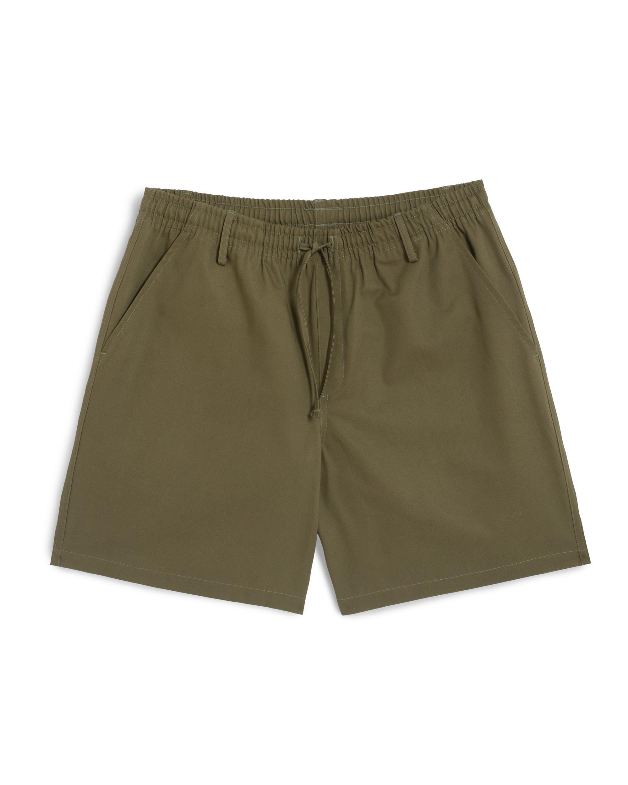 Olive Herringbone Leisure Short Product Image