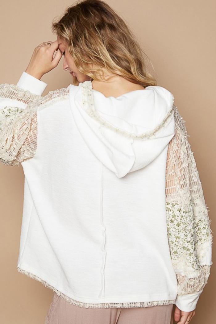 Star Patch Lace Top Product Image