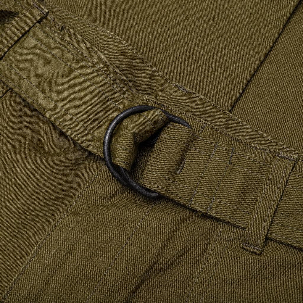 Oxford Belted Pants - Olive Male Product Image