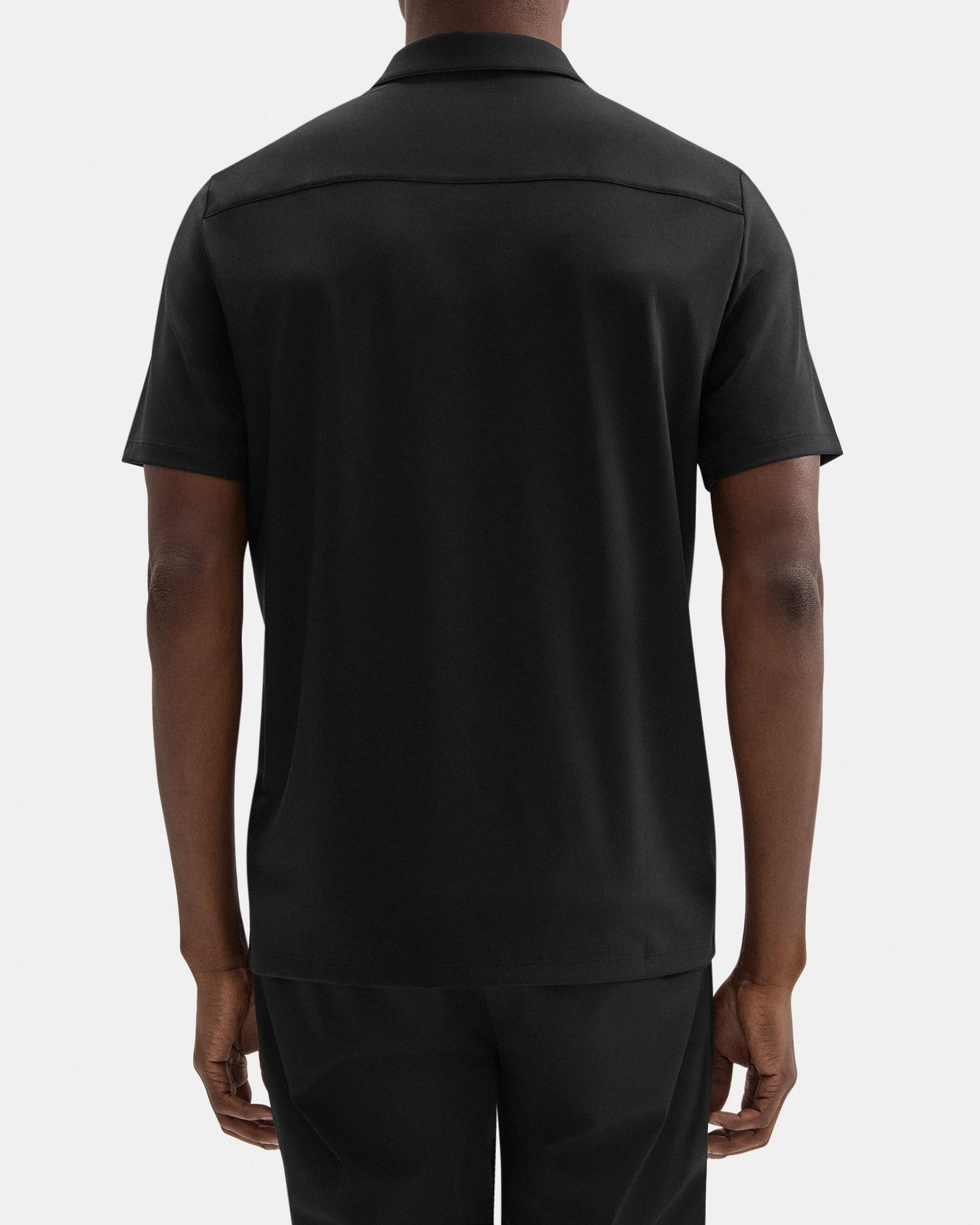 Polo Shirt in Stretch Nylon Knit Product Image