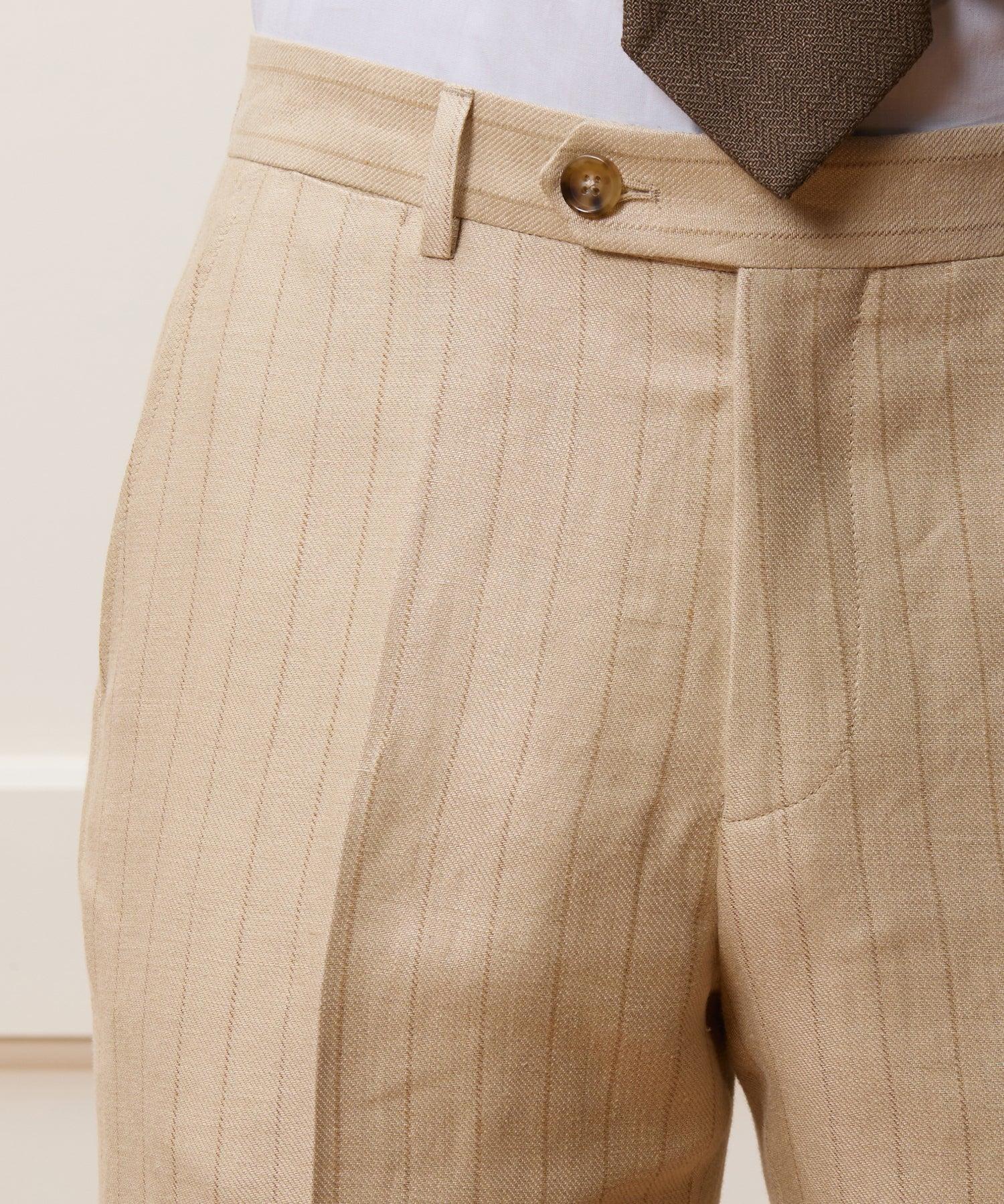 Italian Linen-Silk Sutton Trouser Product Image