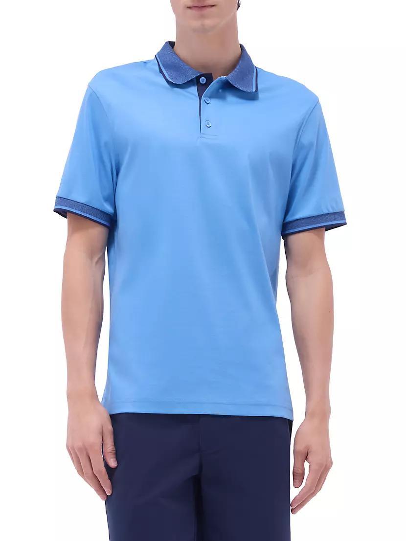 Three-Button Polo Shirt Product Image