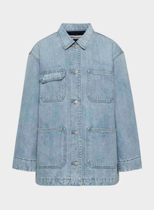 the ’90s denim chore coat Product Image