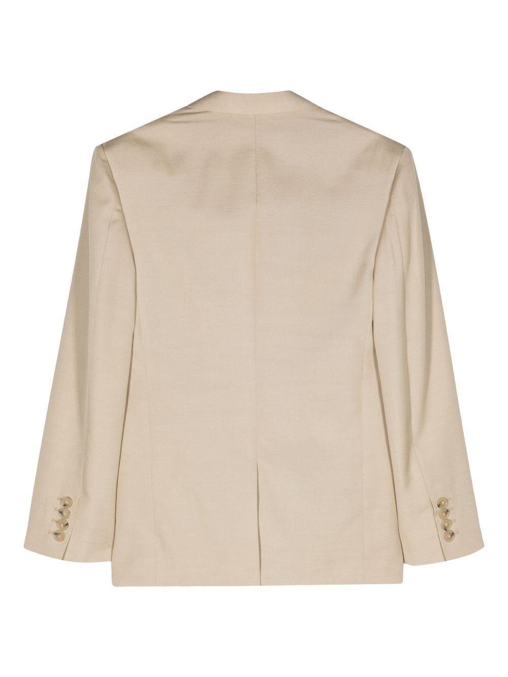 STELLA MCCARTNEY Single-breasted Blazer In Neutrals Product Image