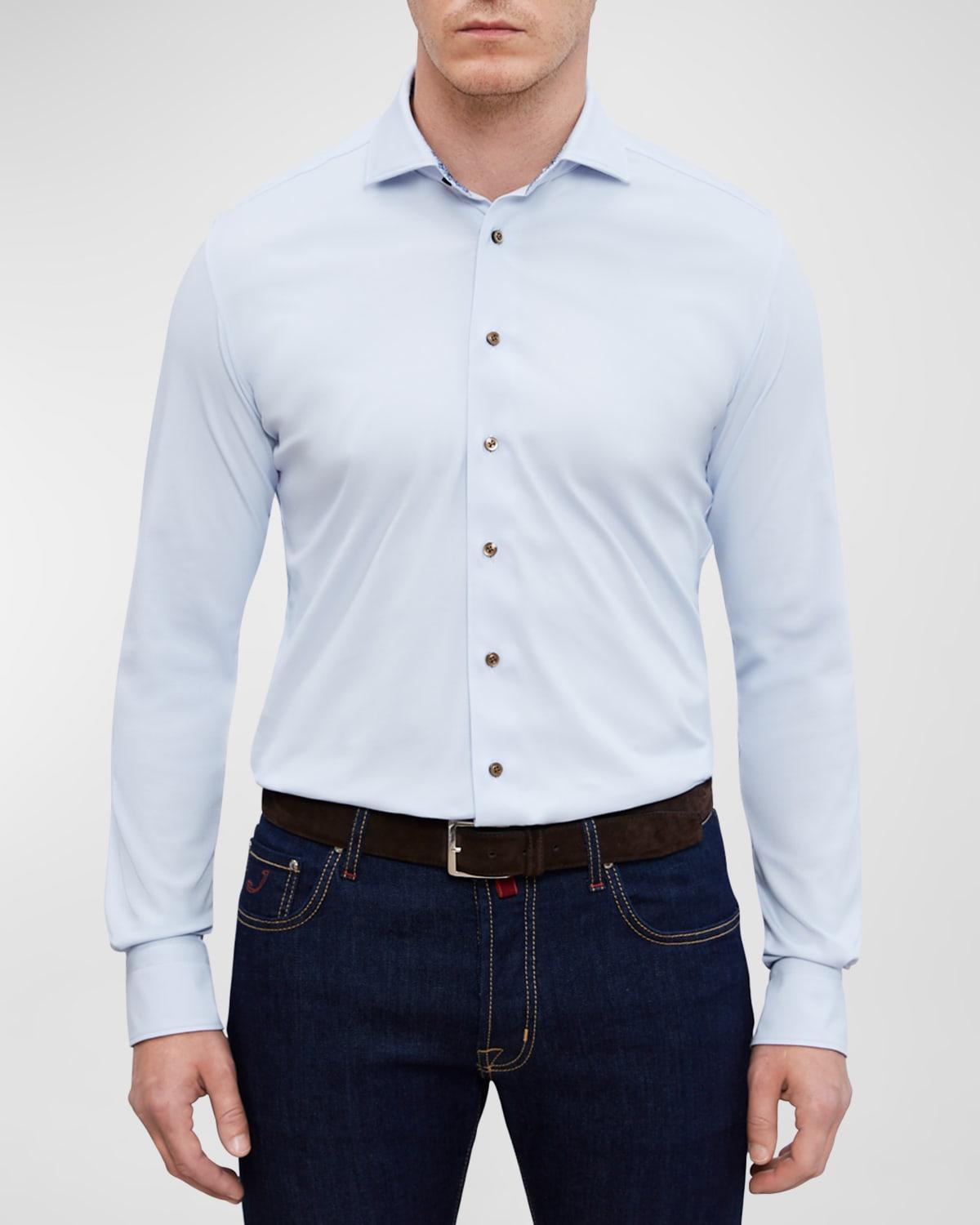 Men's Modern 4 Flex Stretch Knit Sport Shirt Product Image
