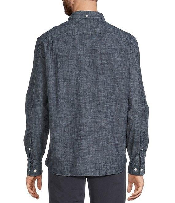 L.L.Bean Comfort Stretch Chambray Long Sleeve Woven Shirt Product Image