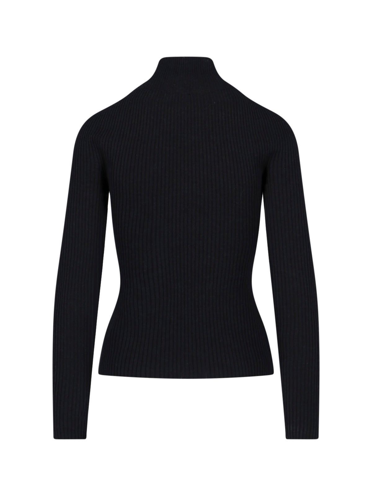 Slim-fit jacket in wool with U-Lock closing Product Image