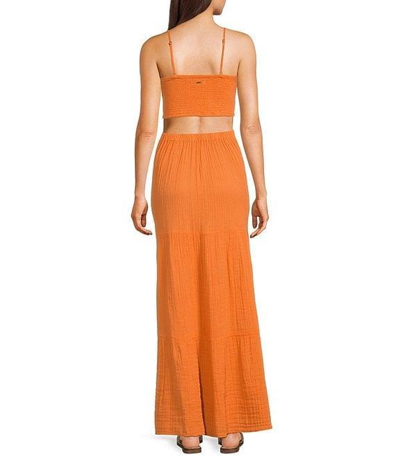 Rip Curl Premium Surf Strapless Open Back Maxi Dress Product Image