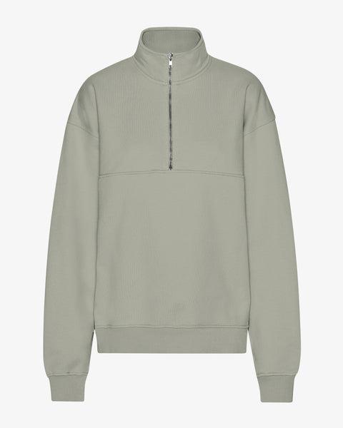 Organic Quarter Zip - Seaside Blue Product Image