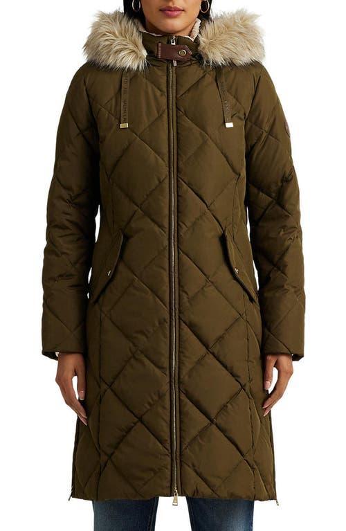Lauren Ralph Lauren Diamond Puffer Detachable Hoodie Women's Clothing Product Image