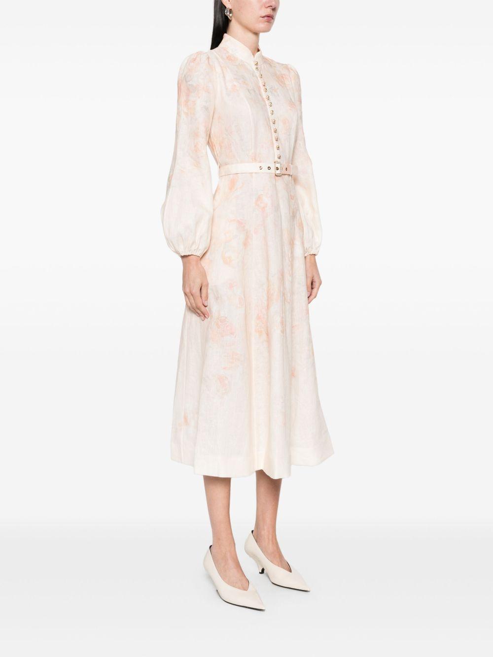 Crushed midi dress Product Image
