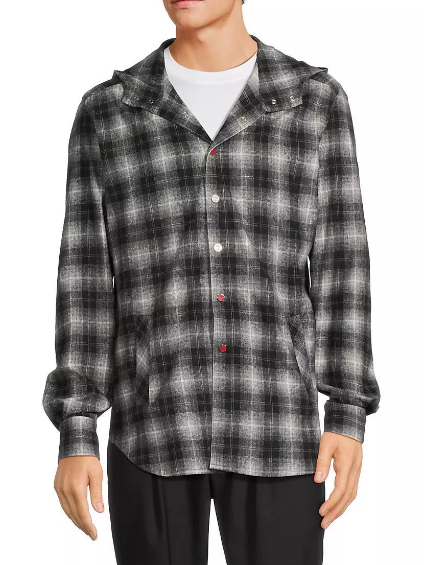 Mariano Plaid Cotton Shirt Product Image