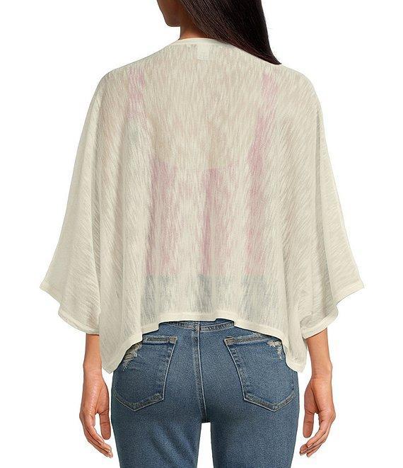 Anna & Ava Button Front Poncho Product Image