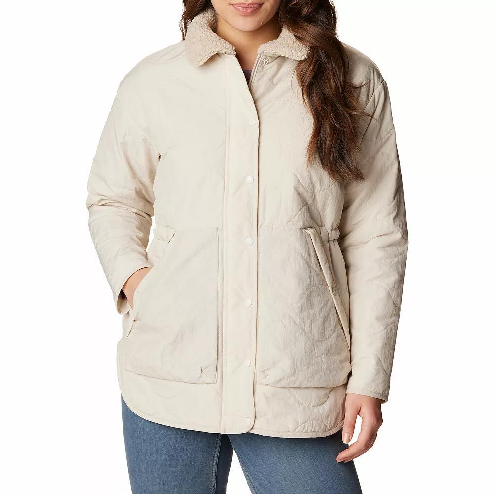 Women's Columbia Birchwood™ II Quilted Jacket, Size: XXL, Dark Grey Product Image
