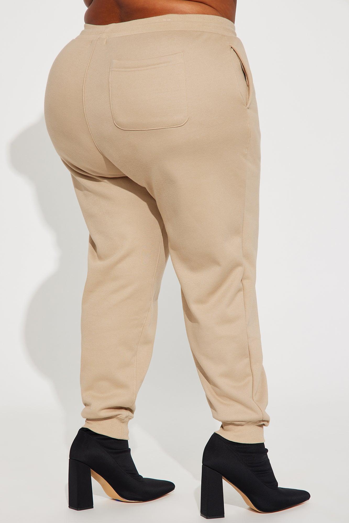 Family Goals Women's Mami Jogger - Taupe Product Image