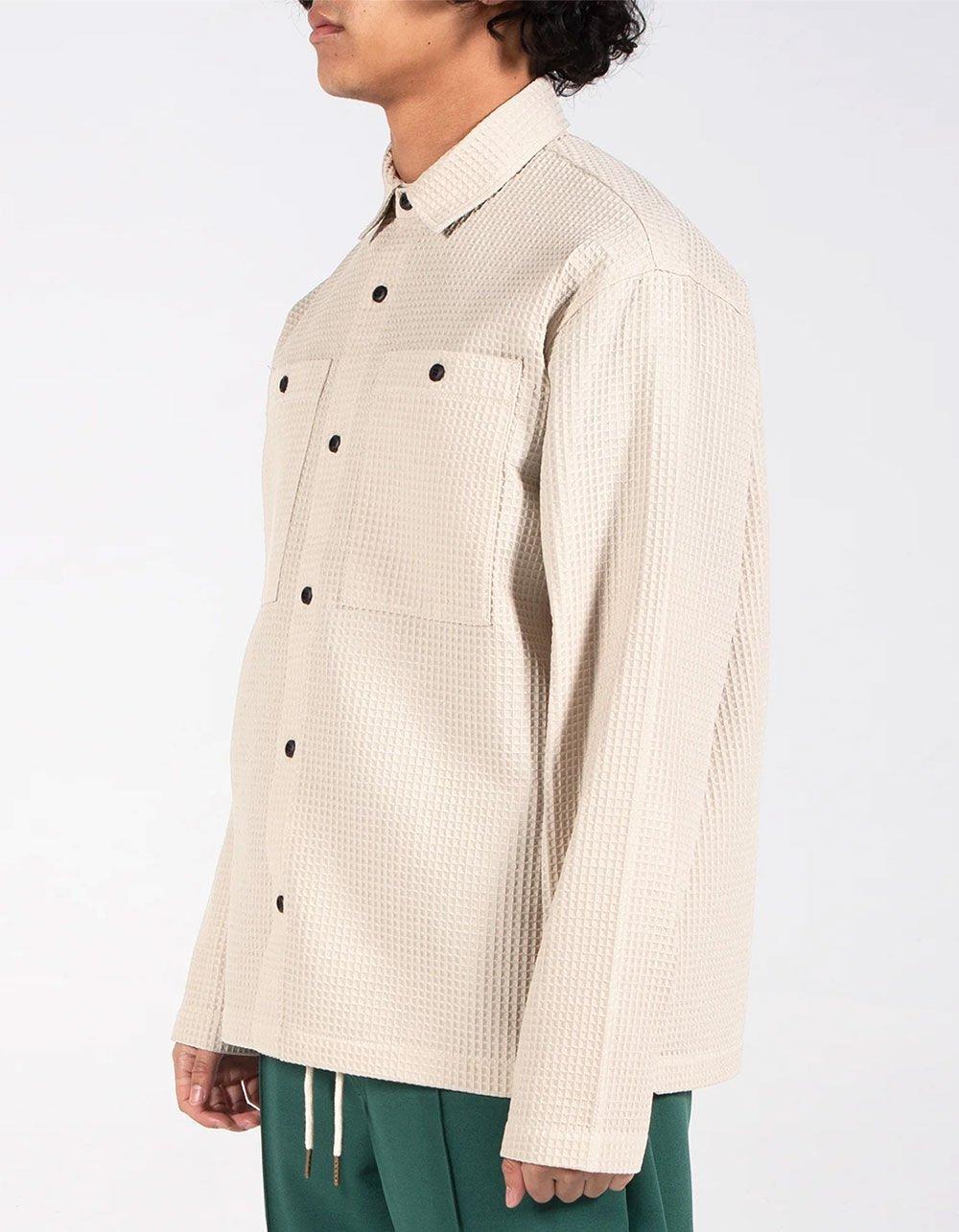 LIRA Ace Mens Overshirt - SAND Product Image