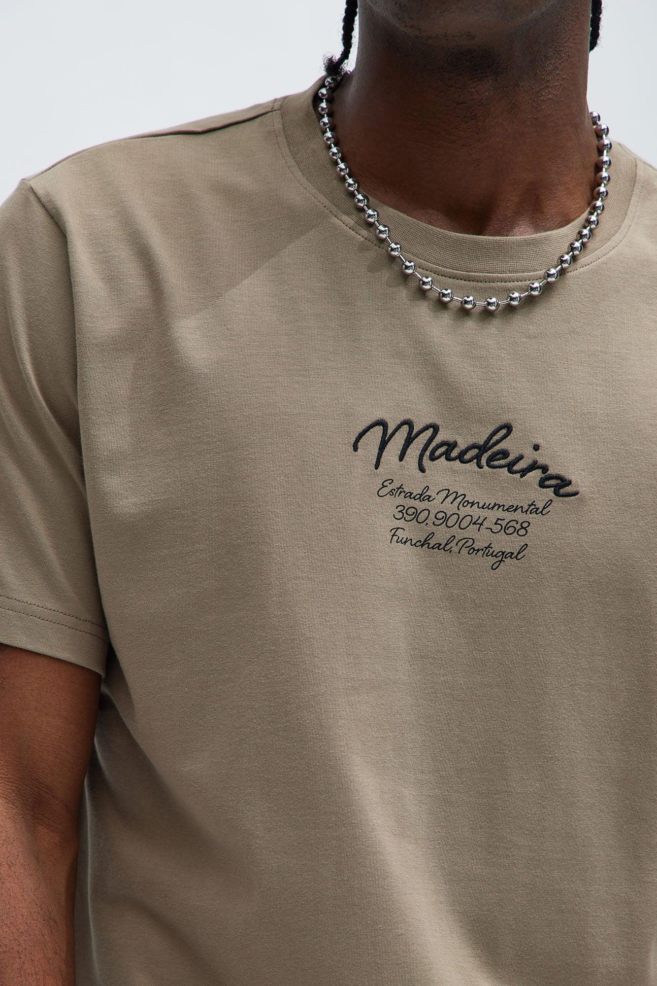 Madeira Short Sleeve Tee - Taupe Product Image