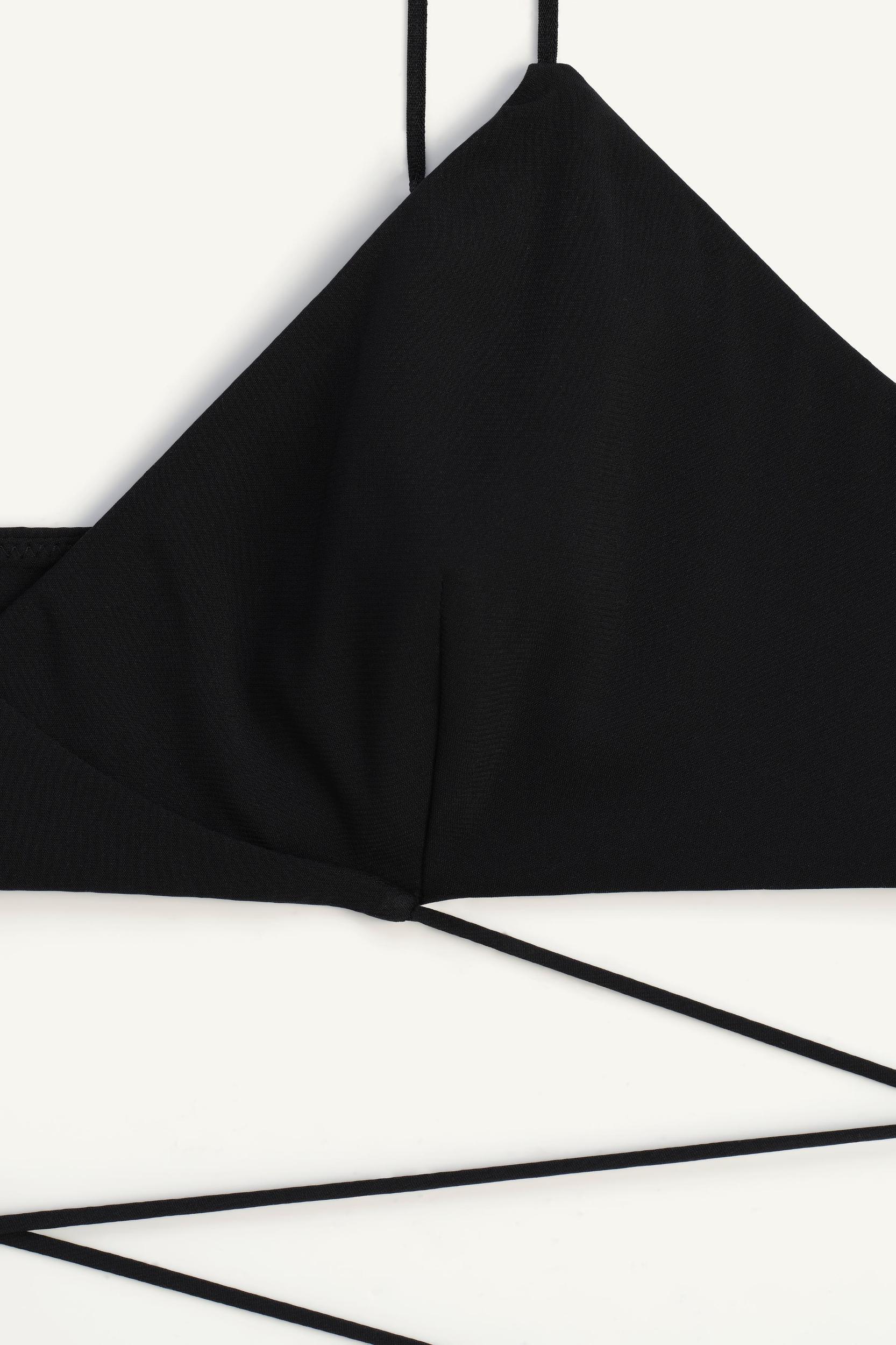 LIMITED EDITION TRIANGLE BRA WITH APPLIQUÉS Product Image