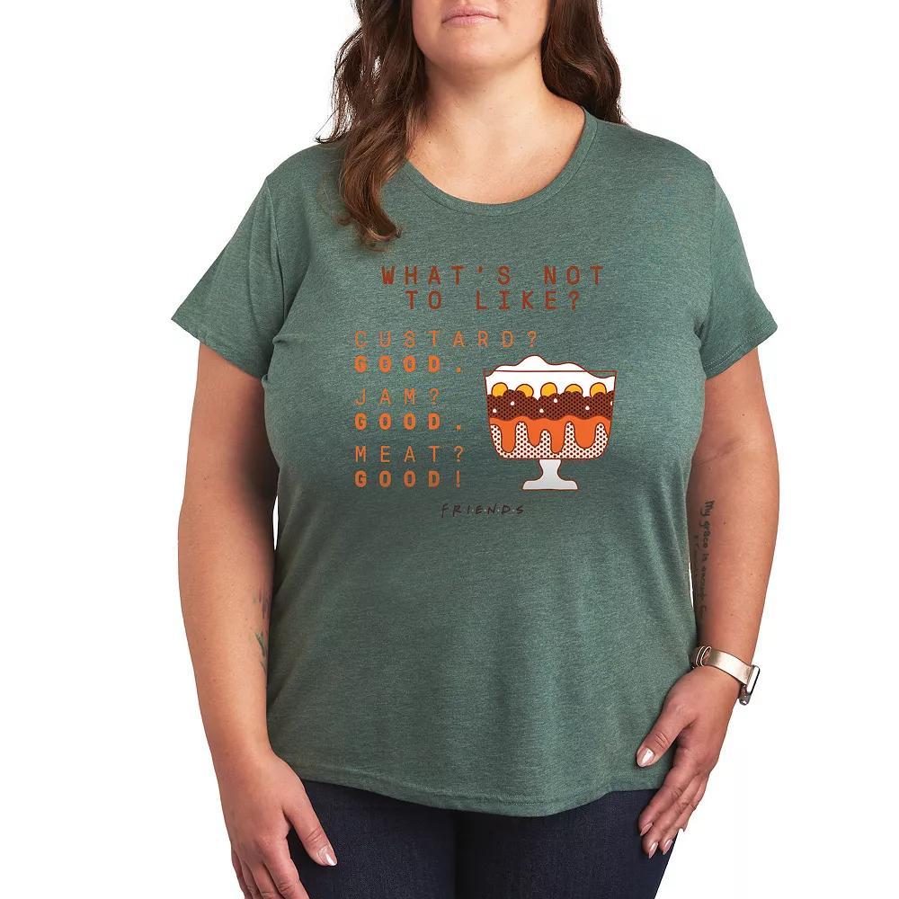 Plus Dr. Seuss The Grinch Merry Grinchmas Graphic Tee, Womens Heather Grey Product Image