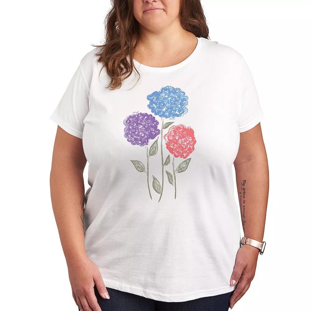 Plus Wizard of Oz Heart Dorothy Graphic Tee, Womens Product Image