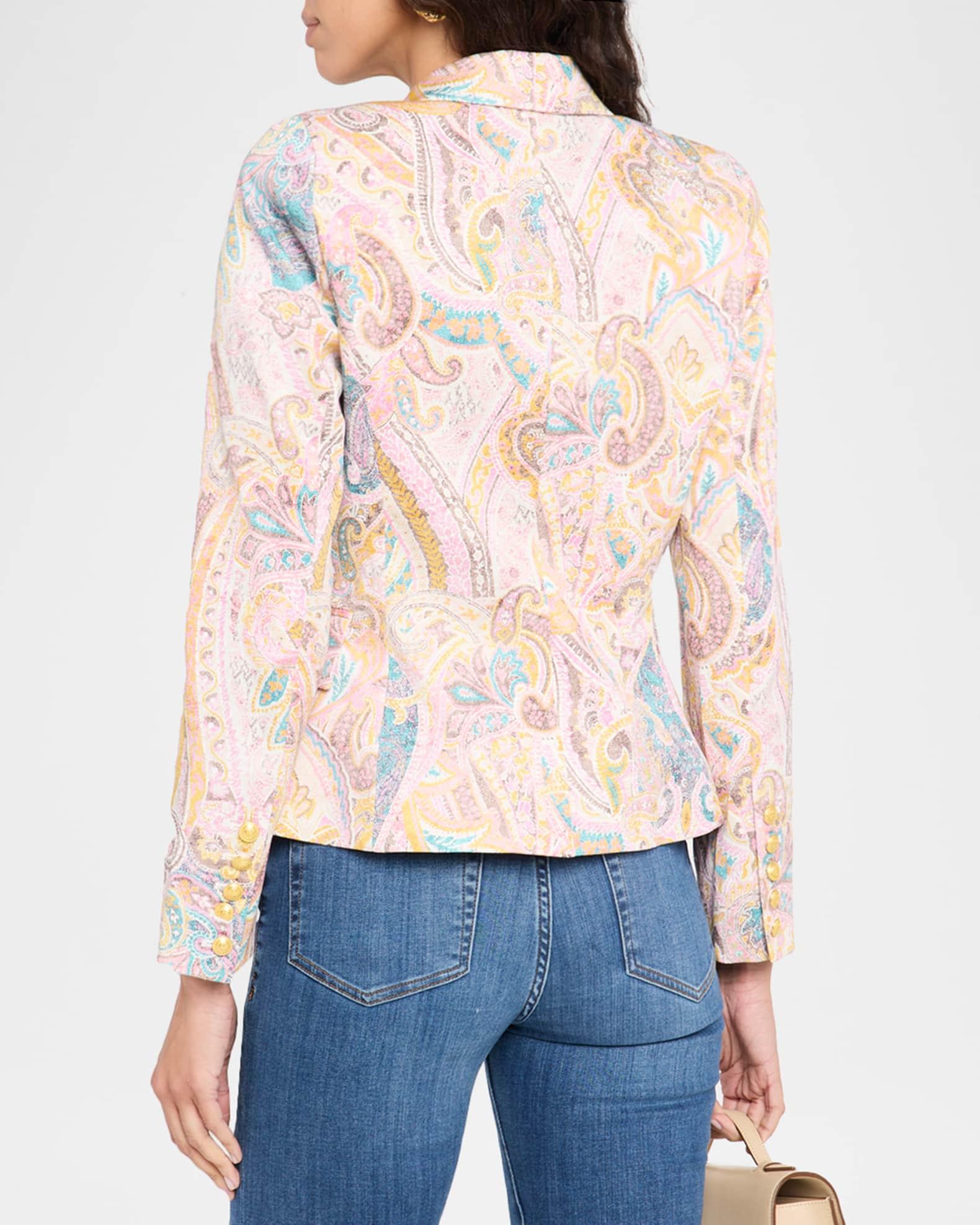 Kaisley Western Paisley Blazer Product Image
