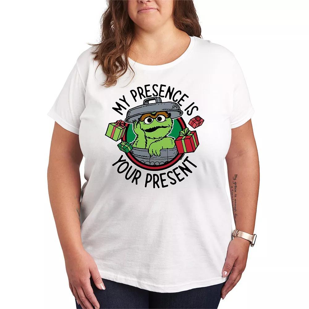 Disneys Lilo and Stitch Plus Size Merry Beachmas Graphic Tee, Womens Product Image