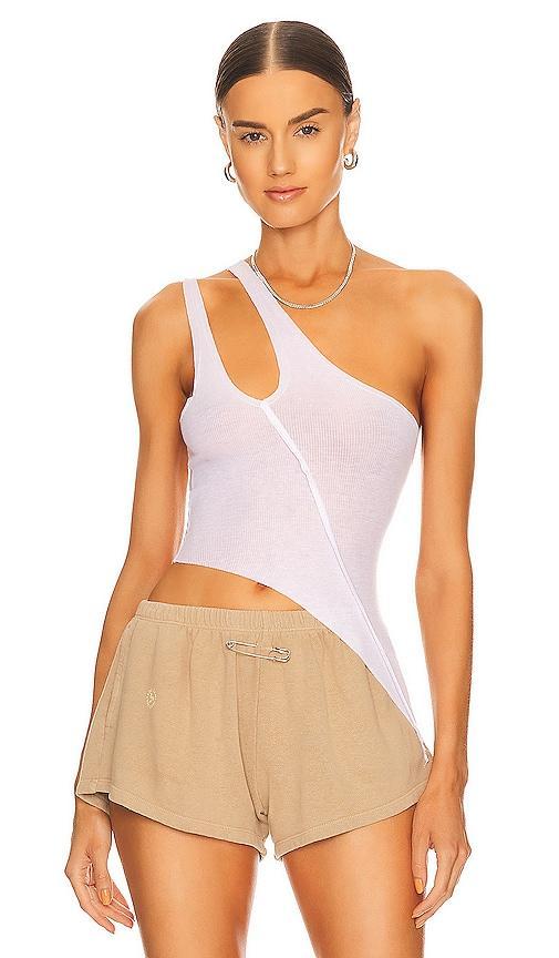 SAMI MIRO VINTAGE Asymmetric One Shoulder Tank Product Image