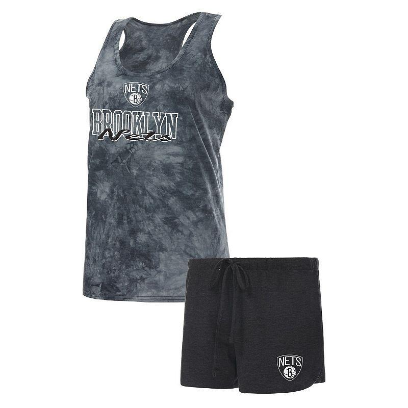 Women's Concepts Sport Charcoal Los Angeles Lakers Billboard Tank Top & Shorts Sleep Set, Size: Medium Product Image
