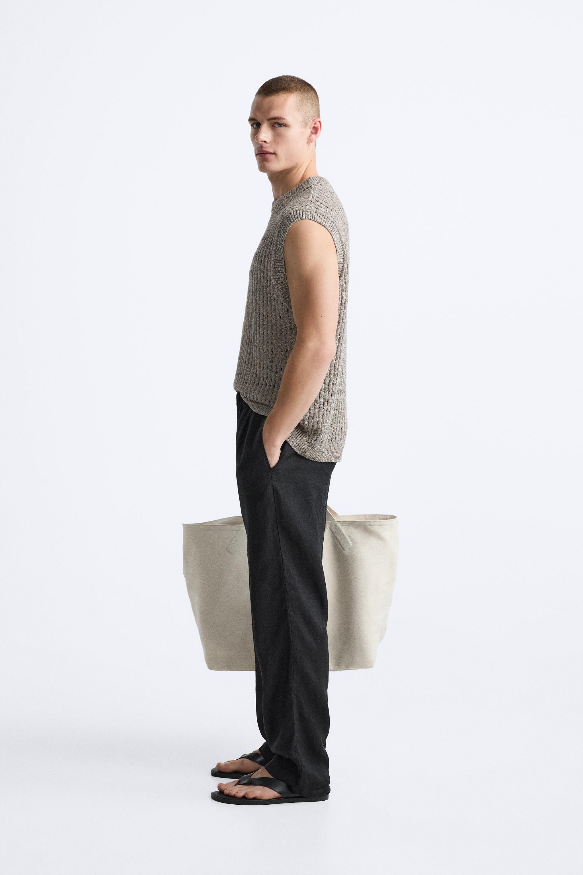 OPEN KNIT VEST Product Image