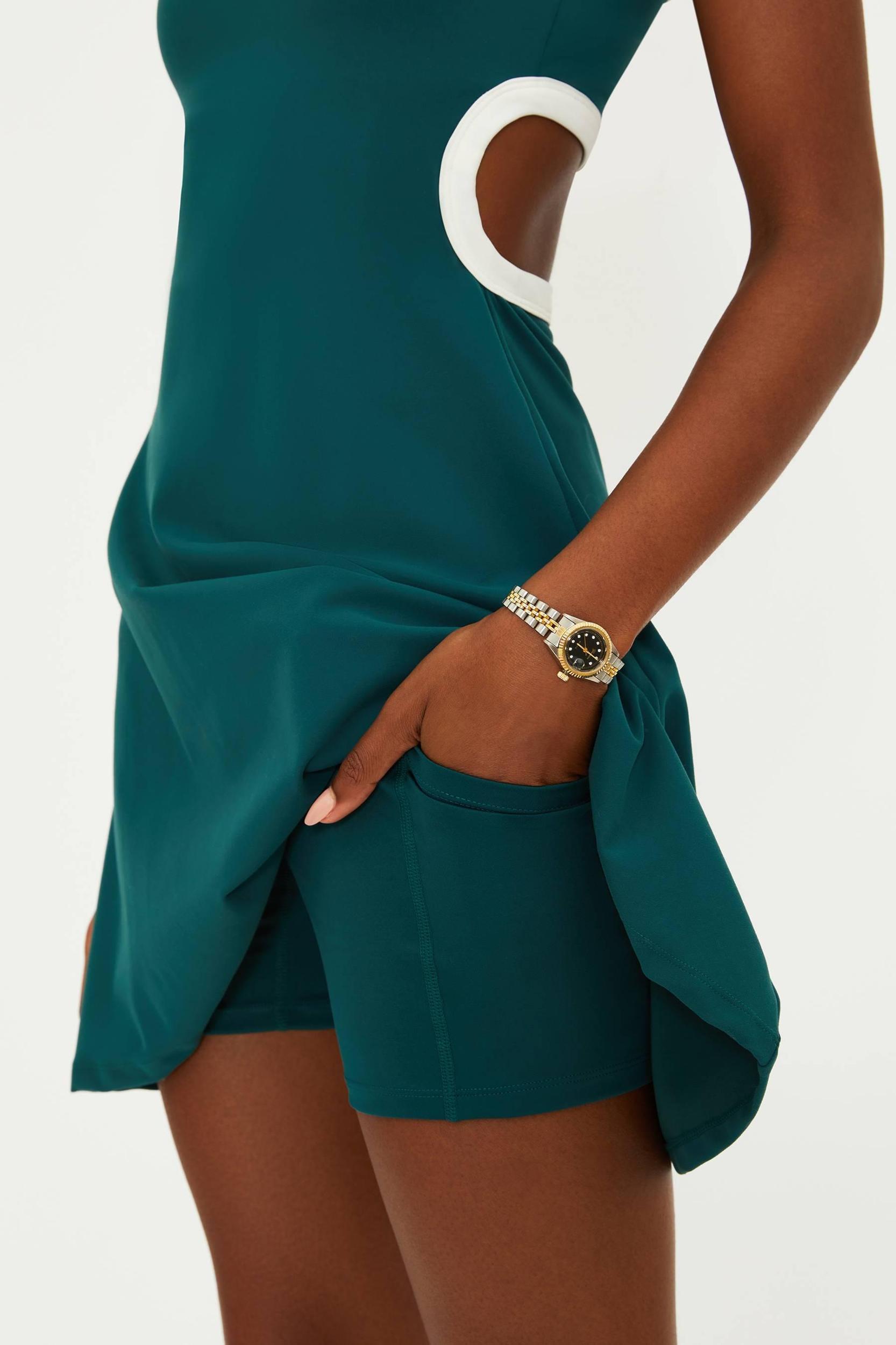 Sage Dress Pine Green Product Image