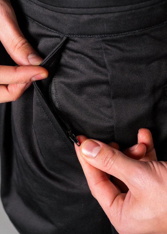 Oblique Short Black Product Image