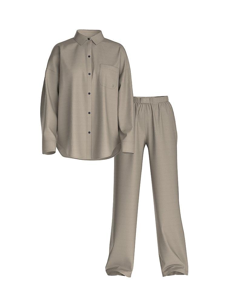 Modal-Cotton Long Pajama Set Product Image