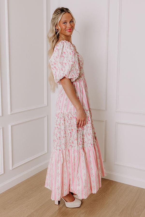 Graceful Appearance Floral Maxi Dress Product Image