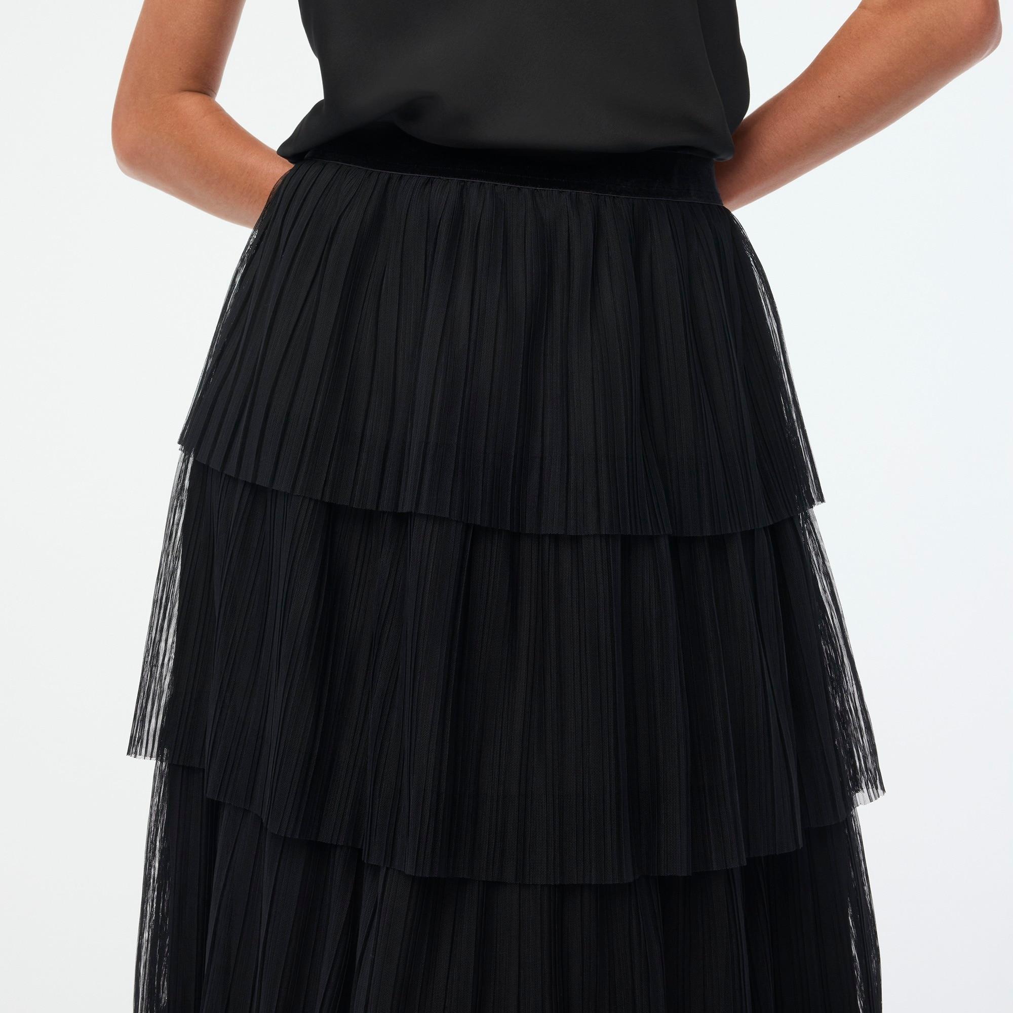 Tulle tiered skirt Product Image