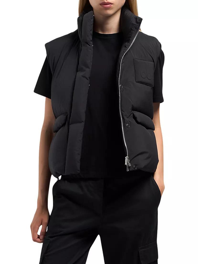 Womens Katrina Down Stand-Collar Vest Product Image